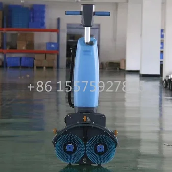 du kartus šepečiai, grindų valymo robotas