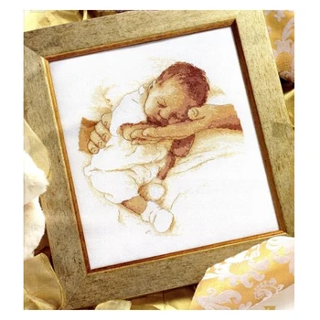 Amishop Puikus Skaičiuojami Kryželiu Rinkinys Kūdikių Miega Motinos Ranka Rūpintis Meilės
