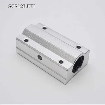 SCS12LUU (12mm) Metalo Tiesinį rutulinį Guolį UŽ CNC Maršruto 1pc