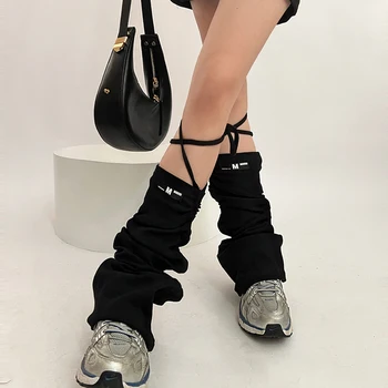 Moterų Retro Kojų Šildytuvus Elastingas Tvarstis Užsiliepsnojo Kelio Aukštos Kojinės Estetinės Įkrovos Rankogaliai Streetwear Drabužių Priedai Karšto Pardavimo