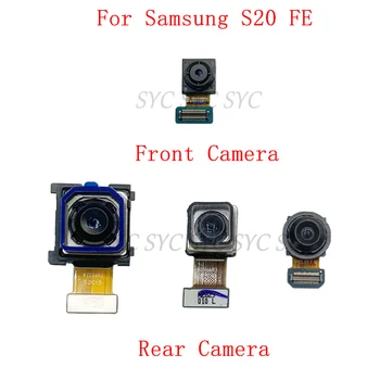 Originalaus Galinio Atgal Priekinė Kamera Flex Kabelis Samsung S20 FE G780 Pagrindinės Didelis Mažas Fotoaparatas atsarginės Dalys 0
