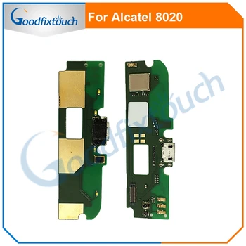 Už Alcatel Herojus N3 8020 USB Įkroviklis Port Jungtis Valdybos Mic Įkrovimo Flex Kabelis Aksesuaras OT-8020D OT-8020E mobilusis telefonas