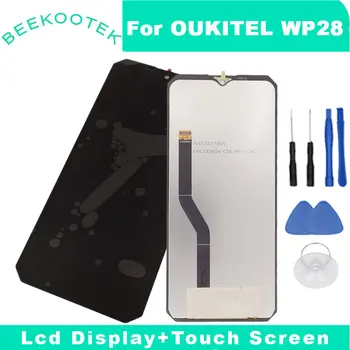 Naujas Originalus OUKITEL WP28 LCD Ekranas Jutiklinis Ekranas skaitmeninis keitiklis Pakeitimo Reikmenys OUKITLE WP28 Išmaniųjų Telefonų