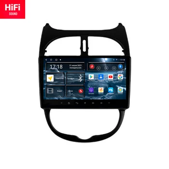 Redpower 75409 HiFi automobilio radijo Peugeot 206 (1998-2012) Android 10.0 DVD grotuvas, ekranas, Garso Vaizdo