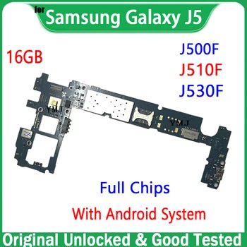 Visiškai Atrakinta Logika Lentos Samsung Galaxy J5 J500F J510F Plokštę su 