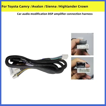 Toyota Camry /Avalon /Sienna /Highlander/Crown Automobilių Garso Pakeitimo DSP Stiprintuvo Jungtis Pajungti Accesorios Para Auto