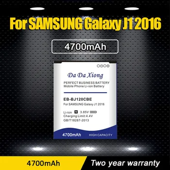 4700mAh EB-BJ120CBE EB-B20CBU Baterijos Samsung Galaxy J1 2016 Edition Versija SM-20A SM-20F 20 20h