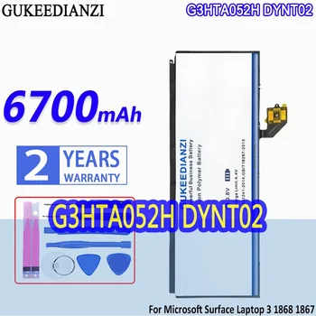 Didelės Talpos GUKEEDIANZI Baterija G3HTA052H DYNT02 6700mAh 