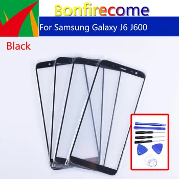 J6 Samsung Galaxy J6 J600 J600F J600G SM-J600F/DS SM-J600G/DS Jutiklinis Ekranas Išorinis Stiklas LCD Priekiniai TouchScreen 5.6 Objektyvas