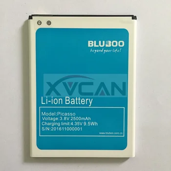 100% Originalus Bluboo Picasso Baterijos Pakeitimo 2500mAh atsarginę Bateriją Bluboo Picasso Mobilusis Telefonas