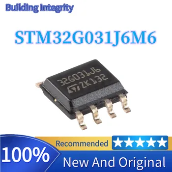 STM32G031J6M6 Paketo SOIC-8 ARM Cortex-M0 64MHz Flash Atmintis: 32K@x8bit RAM: 8KB MCU (MCU/MPU/SOC)
