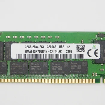 1 vnt 32G 32GB 2RX4 DDR4 PC4-3200AA ECC REG HMA84GR7DJR4N-XN RAM SK Hynix Atminties Aukštos Kokybės Greitas Laivas