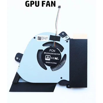 CPU + GPU Aušinimo Ventiliatorius ASUS ROG Zephyrus G15 GA502 GA502IU GPU Aušinimo Ventiliatorius 13NR03V0T020011 (CPU+GPU Ventiliatorius FM6F DC5V) 0