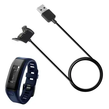 USB Greito Įkrovimo Kabelis Apyrankę Įkroviklis Dokas Bazės Garmin Vivosmart HR HR+ Požiūrį X40 Patvarus Smart Watch Priedai