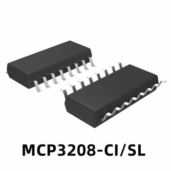 1PCS MCP3208-CI/SL MCP3208 12 bitų ADC Pleistras SOP-16 0