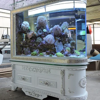 Žuvų Bakas Akvariumas Europos Kulka Stiklo Ekranas Dažų 1 M, 1.2 M, 1.5 M, Pakeisti Vandens