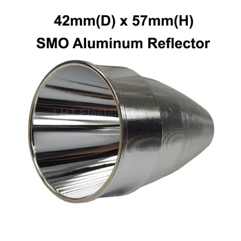 42mm (D) x 57mm (H) BRO Aliuminio Reflektorius už CREE XML