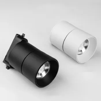 1pcs 12W 2Wire COB LED Kelio Šviesa Aliuminio Viršutinės Bėgių Kelio Apšvietimo Vietoje Geležinkelių Žibintai Pakeisti Halogeninės Lempos 0