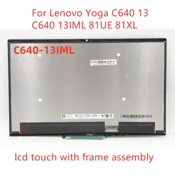 LCD Ekrano Lenovo Jogos C640 13 C640-13IML 81UE 81XL FHD Touch 