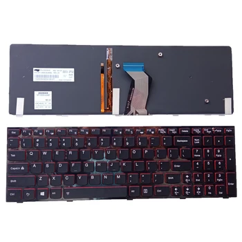 JAV Nešiojamojo kompiuterio Klaviatūra Lenovo Ideapad Y500 Y500N Y510 Y510p Su Apšvietimu