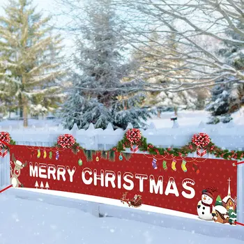 Didelis Linksmų Kalėdų Reklama 9.8 x 1,6 Kojų Kalėdų Kieme Reklama Kalėdų Šalis, Lauko, Patalpų Apdaila