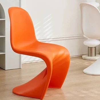 Akrilo Valgomojo Kėdės Mobiliųjų Žaidimų Salonas Office Plastikinės Kėdės Modernus Restoranas Lauko Sillas Plegables Šiaurės Baldai 0