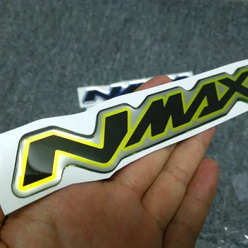 Bako Emblema Logotipas Yamaha NMAX N MAX N-MAX 125 155 160 250 400 Motociklo 3D Lipdukai Lipdukai