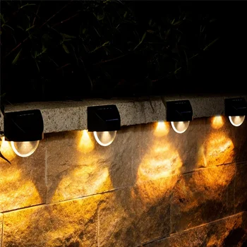 LED Saulės Žingsnis Šviesos Lauko Villa Garden Balkono Sienos Šviesos Takas Vandeniui Dekoratyvinės Šviesos Tinka Denis Terasa