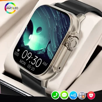2023New Serija 9 Žiūrėti PK HK8 PRO MAX Smart Watch Vyrų Kompasas, GPS Sporto Žiūrėti Moterų NFC Apyrankę IP68 Vandeniui Vyrų Smartwatch