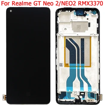 Originalą KOLEGA Realme GT Neo 2 Ekranas LCD Ekranas Su Rėmu 6.62
