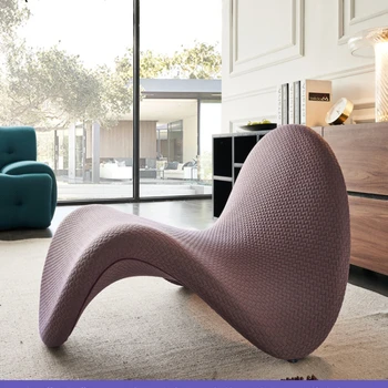 Italijos Dizainerio Kėdė Laisvalaikio Viena Sofa Interneto Įžymybė Kambarį Šiaurės Tingus Sparnas Kėdė Kalba Kėdė Y159