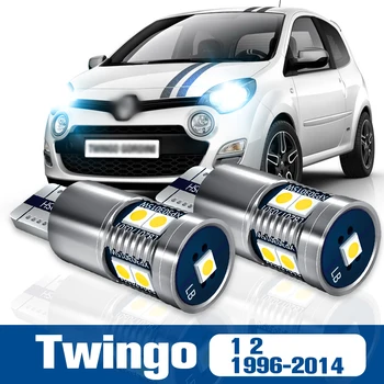 2x LED Šalinimo Lemputė, Stovėjimo Žibintas Priedai Canbus Už Renault Twingo 1 2 1996-2014 2007 2008 2009 2010 2011 2012 2013