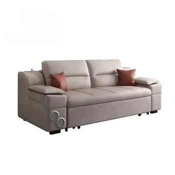 modernus Sulankstomas ištraukiama audinių sofa-lova dvejopo naudojimo kambarį multi-funkcija ir 