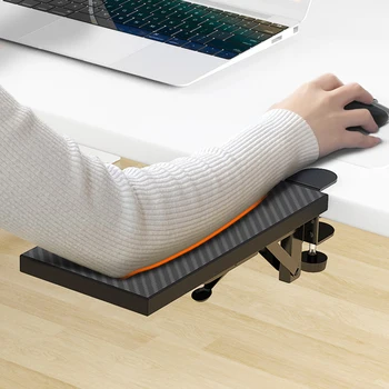 Kompiuterio vertus poilsio biuro stalas pelės mygtukai riešo parama rankos rankos laikiklis klaviatūra, alkūnės pagalba plokštė