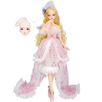 Svajonių Fėja 1/3 BJD Doll Kinijos Grožis, Stilius, Kamuolys, Šlifuota Lėlės SD MSD su Drabužiai, Batai, Makiažas 60cm Lėlės Mergaitėms