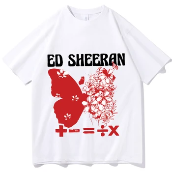 Ed Sheeran Shirt Ed Sheeran Merch Dovana Ed Sheeran Ventiliatoriaus Matematikos Kelionių 2023 Marškinėliai, Unisex O-Kaklo trumpomis Rankovėmis Marškinėliai 1