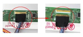 TELEVIZORIUS LED AV LCD VGA HDMI suderinamus RF Valdytojas, valdybos LTN154BT08-R06 15.4