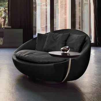Sofa-lova, kėdė, modernūs, prabangūs tingus meškėnas vienos kėdės internete celebrity gyvenamasis kambarys balkonas laisvalaikio viena kėdė 3