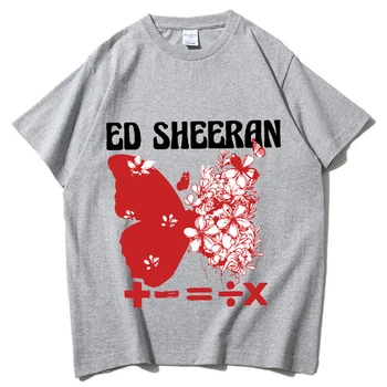 Ed Sheeran Shirt Ed Sheeran Merch Dovana Ed Sheeran Ventiliatoriaus Matematikos Kelionių 2023 Marškinėliai, Unisex O-Kaklo trumpomis Rankovėmis Marškinėliai 3