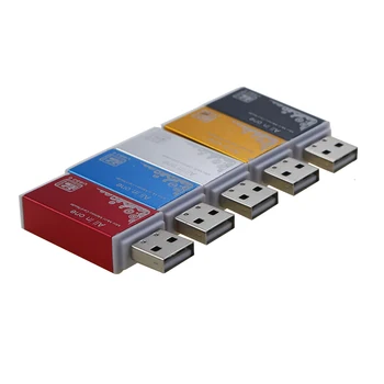 1PCS Top Visus į Vieną Micro SD Kortelių Skaitytuvą, USB 