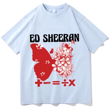 Ed Sheeran Shirt Ed Sheeran Merch Dovana Ed Sheeran Ventiliatoriaus Matematikos Kelionių 2023 Marškinėliai, Unisex O-Kaklo trumpomis Rankovėmis Marškinėliai 4