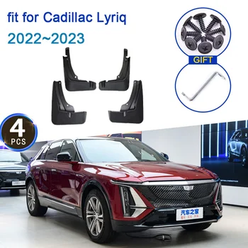Purvasargių Už Cadillac Lyriq 2022 2023 Priedai Mudflaps Automobilių Priekiniai Galiniai Ratai Splash Proof Purvo Apsaugai Auto Dalys MudFlap 0