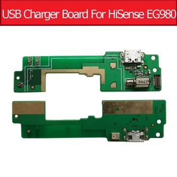USB jungties Krovimo Lenta Su Mikrofonas HiSense EG980 U980 T980 EG909 U950 Micro USB Kroviklis Uosto Plug Jungtis Valdyba 0