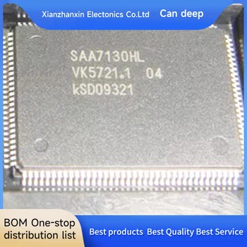 1pcs/daug SAA7130HL SAA7130 QFP128 Vaizdo suspaudimo užfiksuoti chip sandėlyje 0