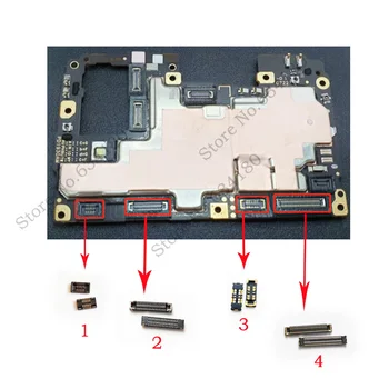 1PCS LCD Ekranu FPC Jungtis Vivo Y11 2019 USB Įkroviklis Įkrovimo Kontaktai Prijunkite akumuliatoriaus jungtis 0