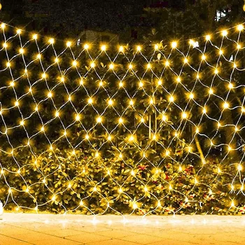3X2M 200 LED Rožinės Raudonos LED Šviesos Neto Lauko Kalėdų Grynasis Akių Šviesos Užuolaidos Pasakų String Šviesos Šalis, Šventės Dekoras