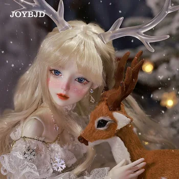 JOYBJD Janen BJD Doll 1/4 Fantazijos Kalėdų Sniego Elf Snaigės Modelio Organza Hemline Skaidrus Tika Sąnarių Persikėlė Lėlės