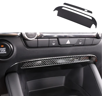 Automobilio Centrinio USB Rėmas Padengti Centrinio Valdymo Skydo Lipdukas Reikmenys Mazda 3 Axela 2019 2020 C1586