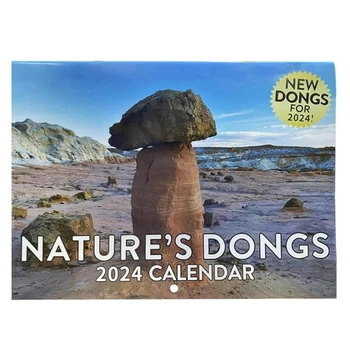 Prigimties Dongs Kalendorius 2024 ,Gamtos Juokinga Kalendorių, Suaugusiesiems Dovanų 0
