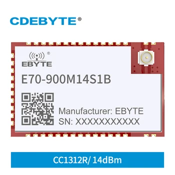 CC1312R SOC 14dBm Dual Band 868/915MHz CDEBYTE E70 